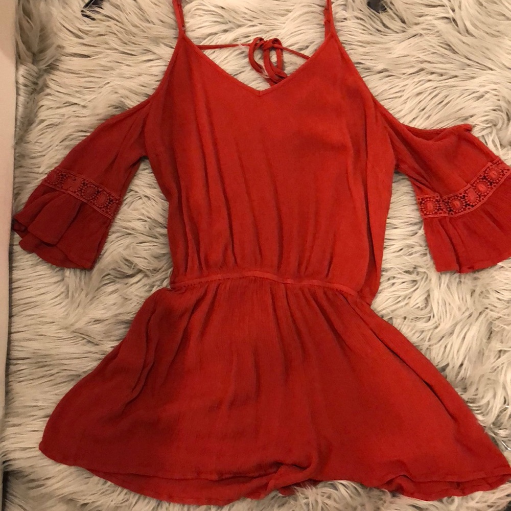 Off the shoulder romper